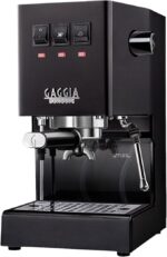Gaggia RI9380/49 Classic Evo Pro Espresso Machine, Thunder Black, Small